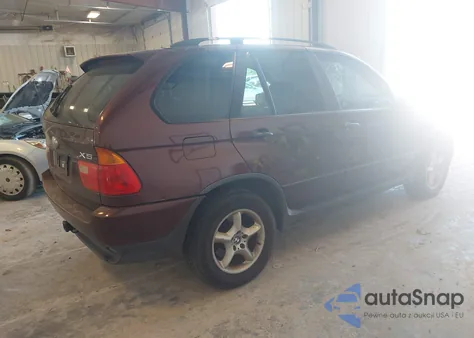 2001 BMW X5 3.0 from USA, damaged, VIN WBAFA53551LM63051
